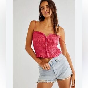 Free People meridien corset top NWOT